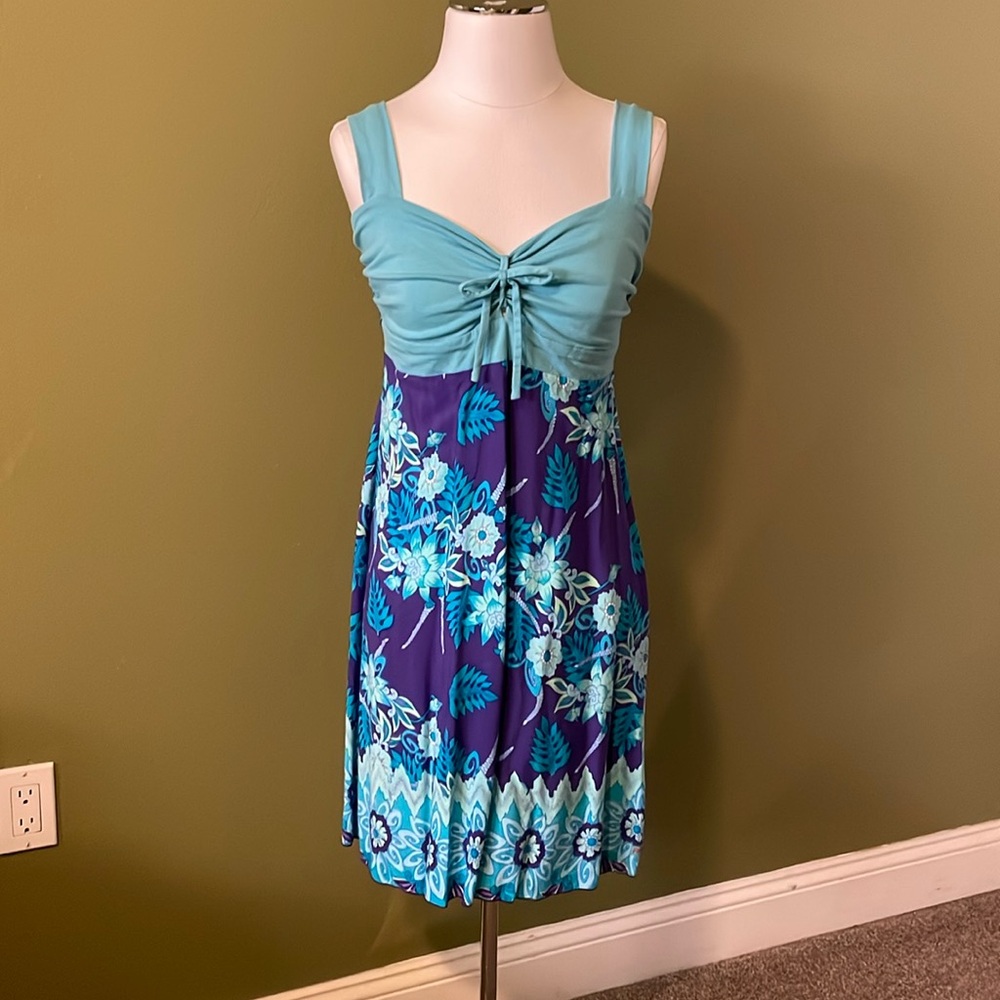 Floral beach dress